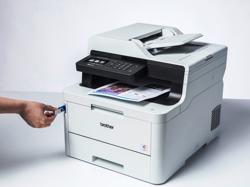The new Brother printer combines fax function and NFC connection into one machine - Review