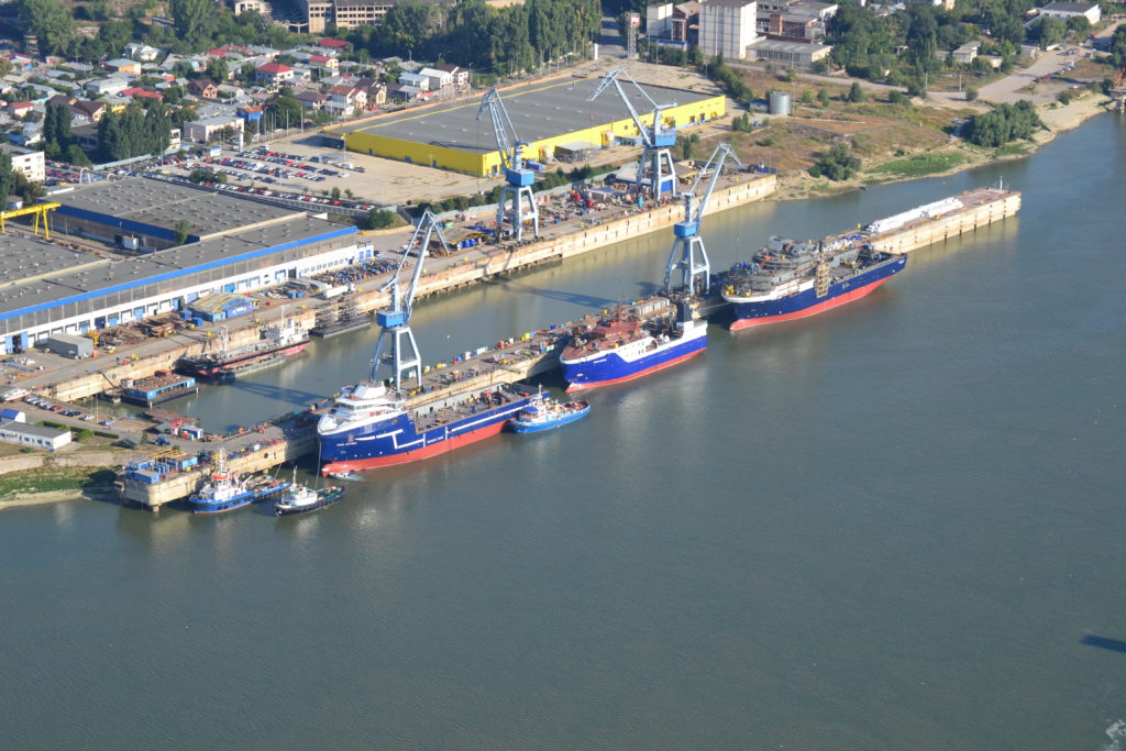 Vard Braila and Vard Tulcea shipyards will merge to become one company