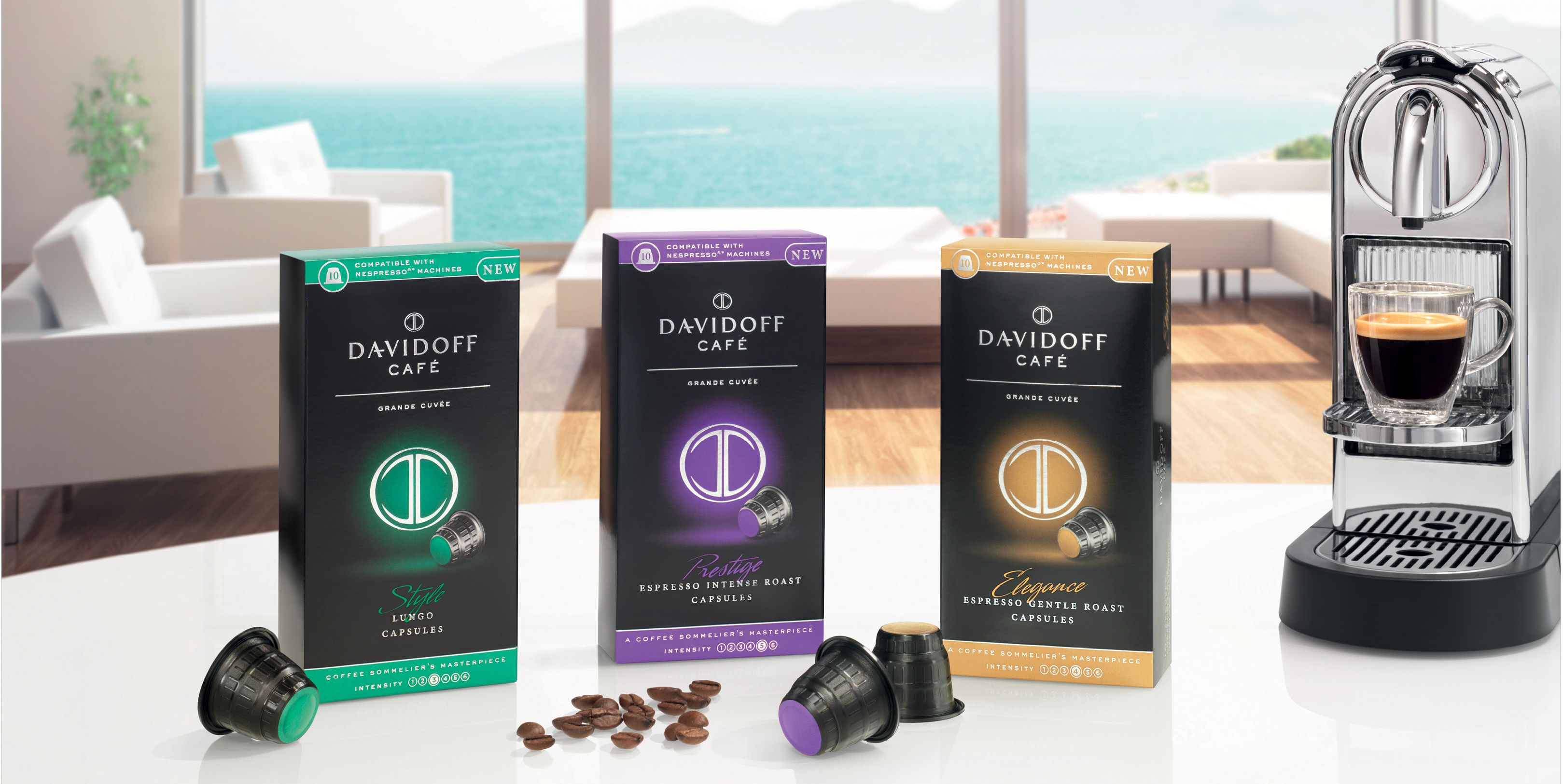 إمبراطوري عبد التدخل  Davidoff Café launches a collection of capsules compatible with Nespresso®  machines - Business Review