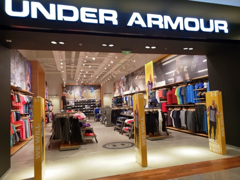 Under Armour first store outside Bucharest, Iulius Mall Cluj - Business
