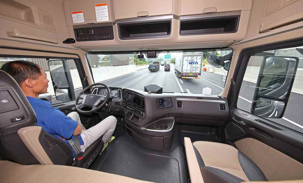  Hyundai completa con éxito la primera prueba con un camión autónomo