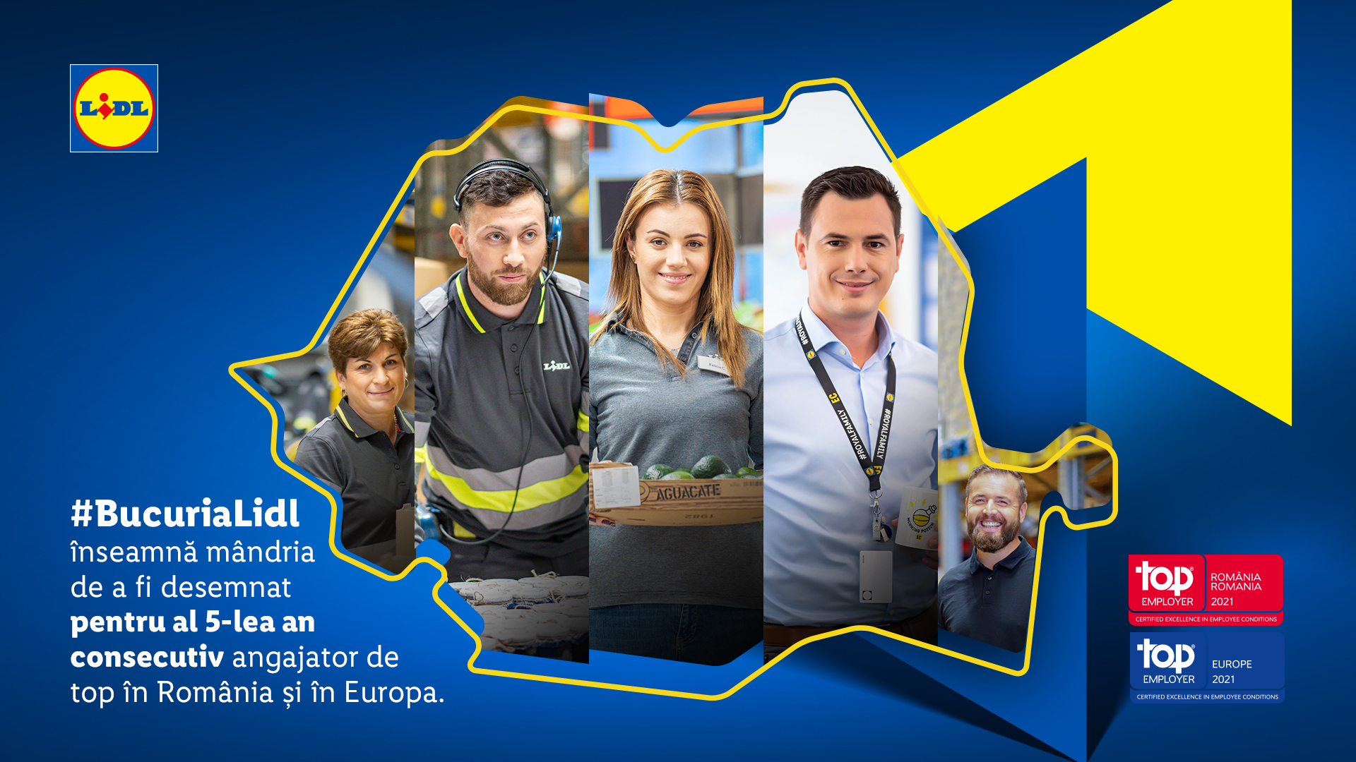 inhalen negeren venijn For the Fifth Consecutive Year, Lidl Gets Top Employer Certification and  Records the Best Performance in Leadership and Sustainability Categories -  Business Review