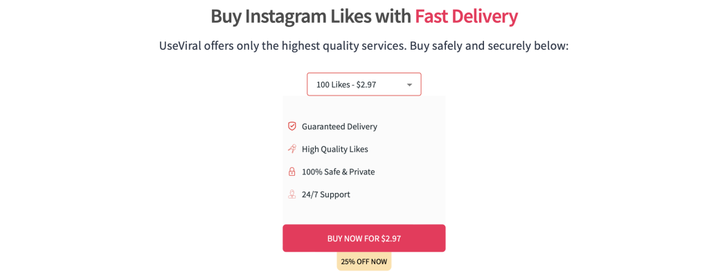 buy instagram likes - UseViral