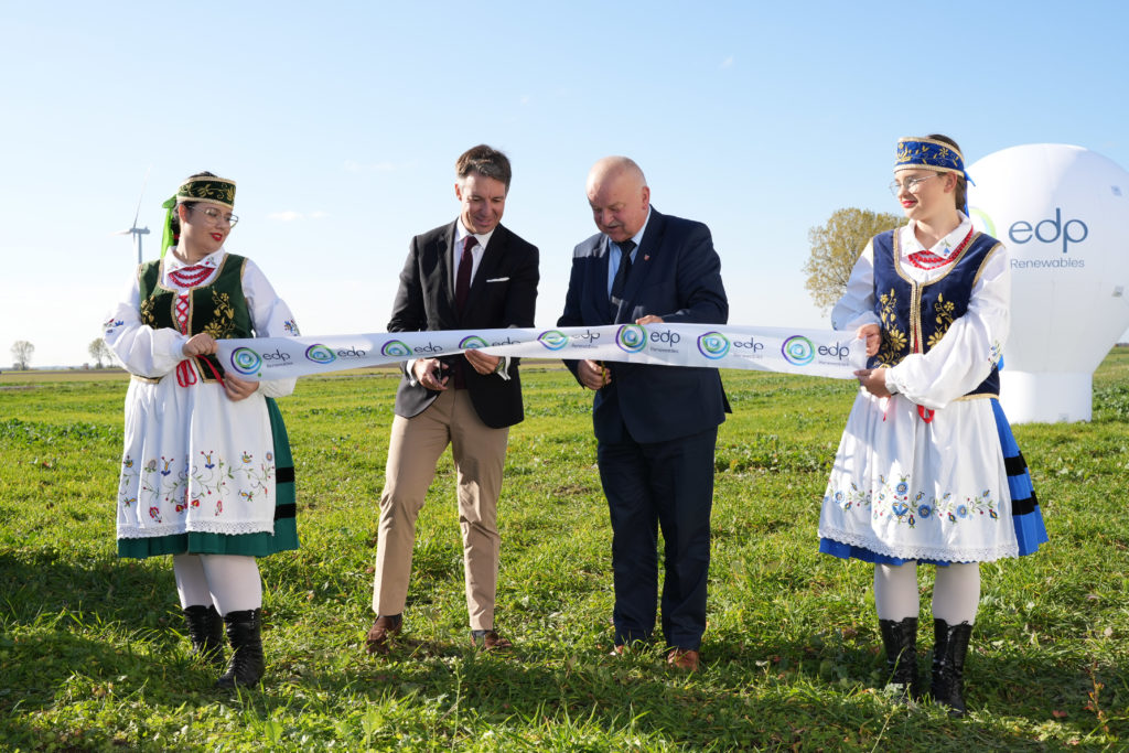 EDPR otwiera nową farmę wiatrową w Polsce