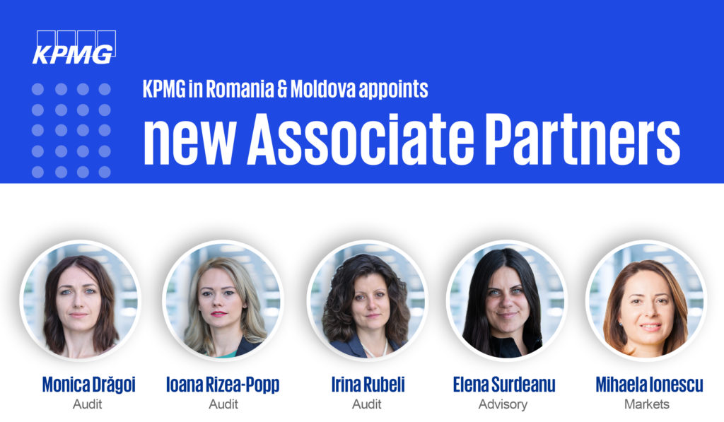New appointments at management level at KPMG in Romania