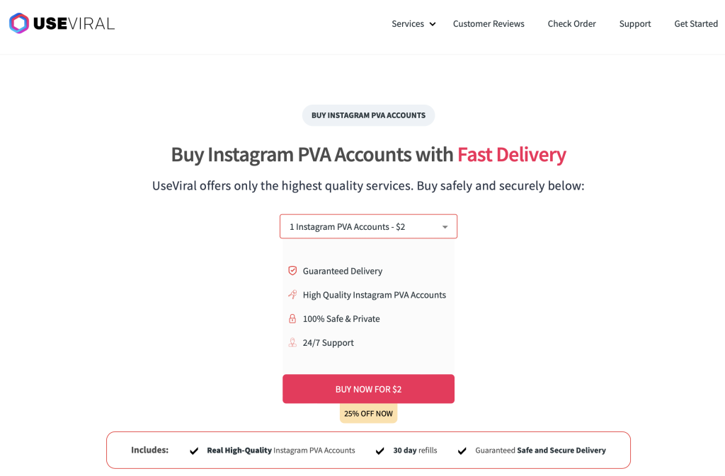 Buy Instagram Accounts - UseViral