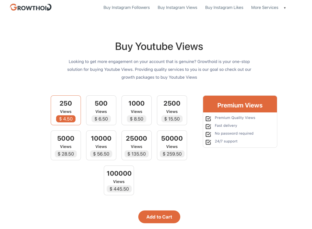 Growthoid Buy Youtube Views