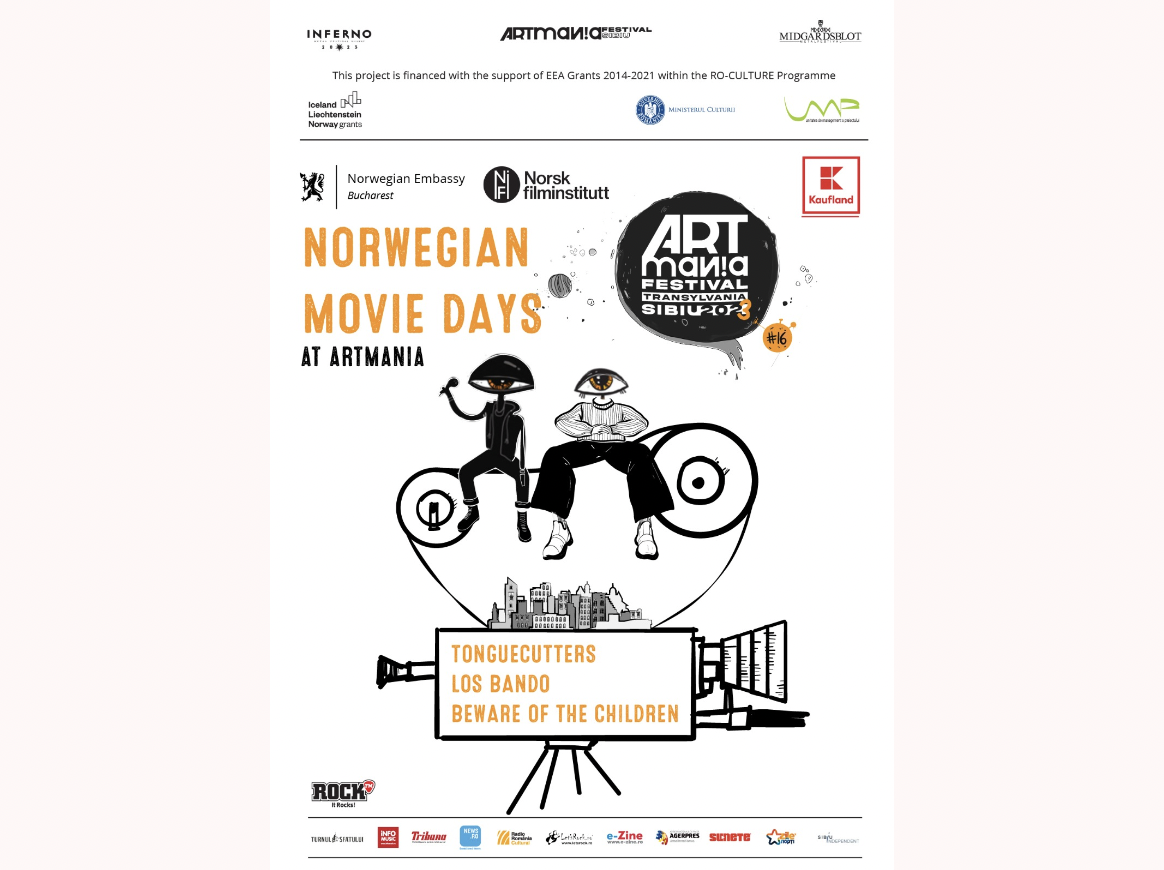 Artmania aduce cultura și cinematografia norvegiană la Sibiu