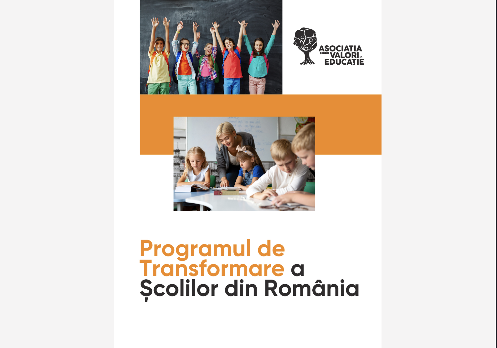 AVE oferă 200 de burse odată cu lansarea Programului de Transformare a școlii din România